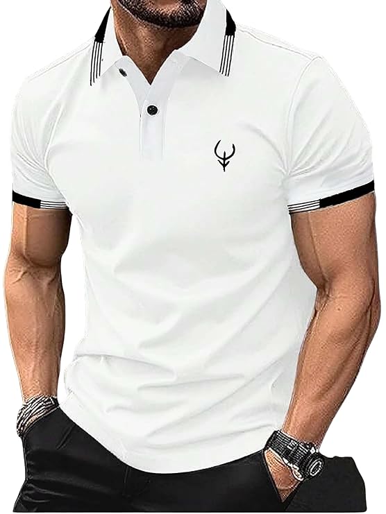 Lymio Polo T Shirt for Men || Men Casual T-Shirt || Available in Combo Packs - Image 3